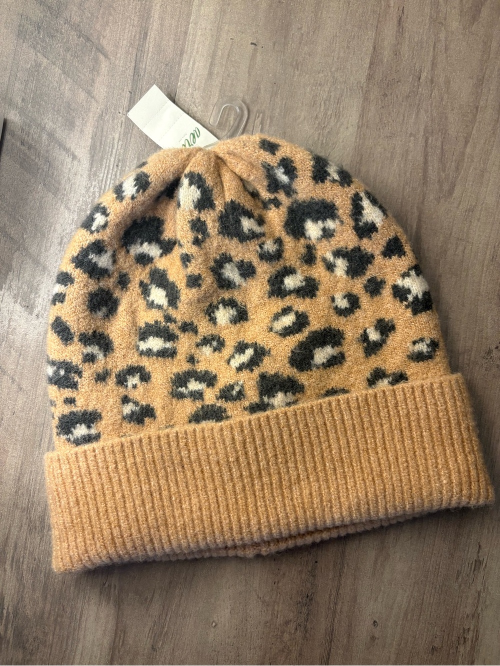 NWT Aerie Leopard Print Beanie